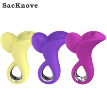 SacKnove 52111 Wholesale Adult Woman Dildo Wand Flower Sucking Clitoris Sucker Vibrator Sex Toys For Female Masturbating